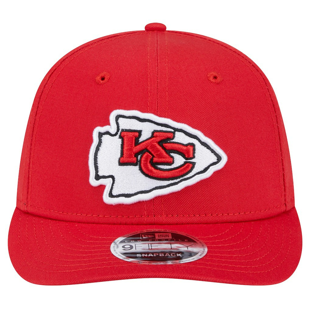 Kansas City Chiefs New Era Main Low Profile 9FIFTY Snapback Hat - Red cheap