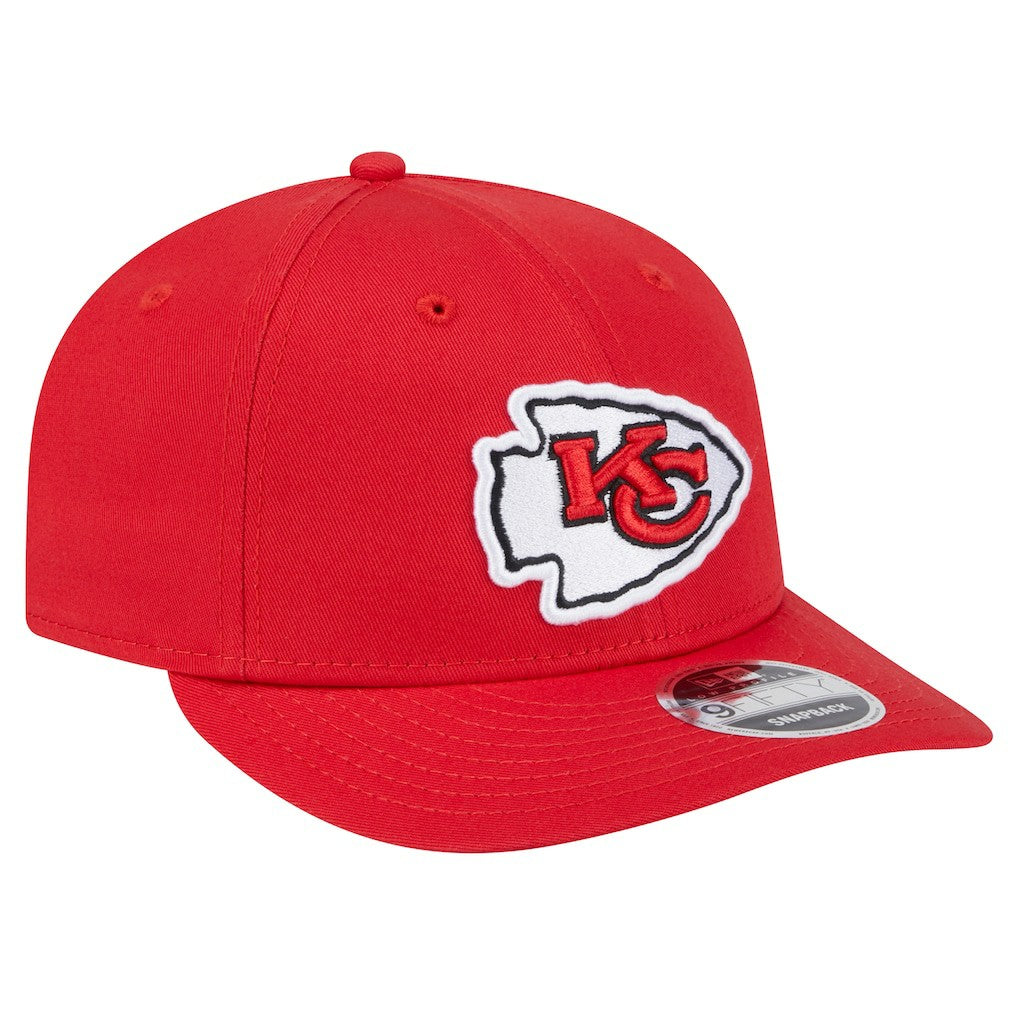 Kansas City Chiefs New Era Main Low Profile 9FIFTY Snapback Hat - Red cheap