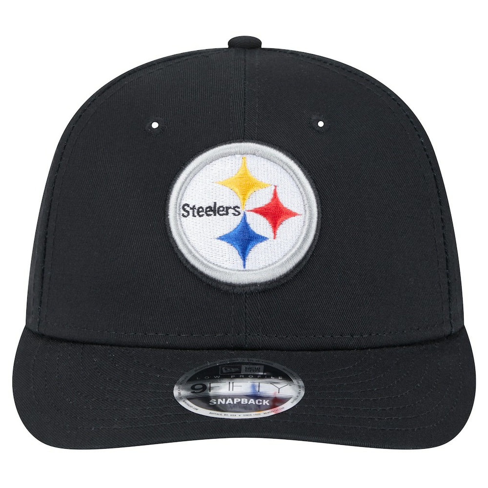 Pittsburgh Steelers New Era Main Low Profile 9FIFTY Snapback Hat - Black online