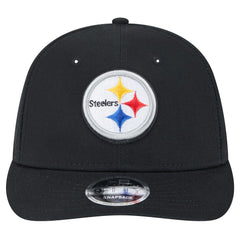 Pittsburgh Steelers New Era Main Low Profile 9FIFTY Snapback Hat - Black online