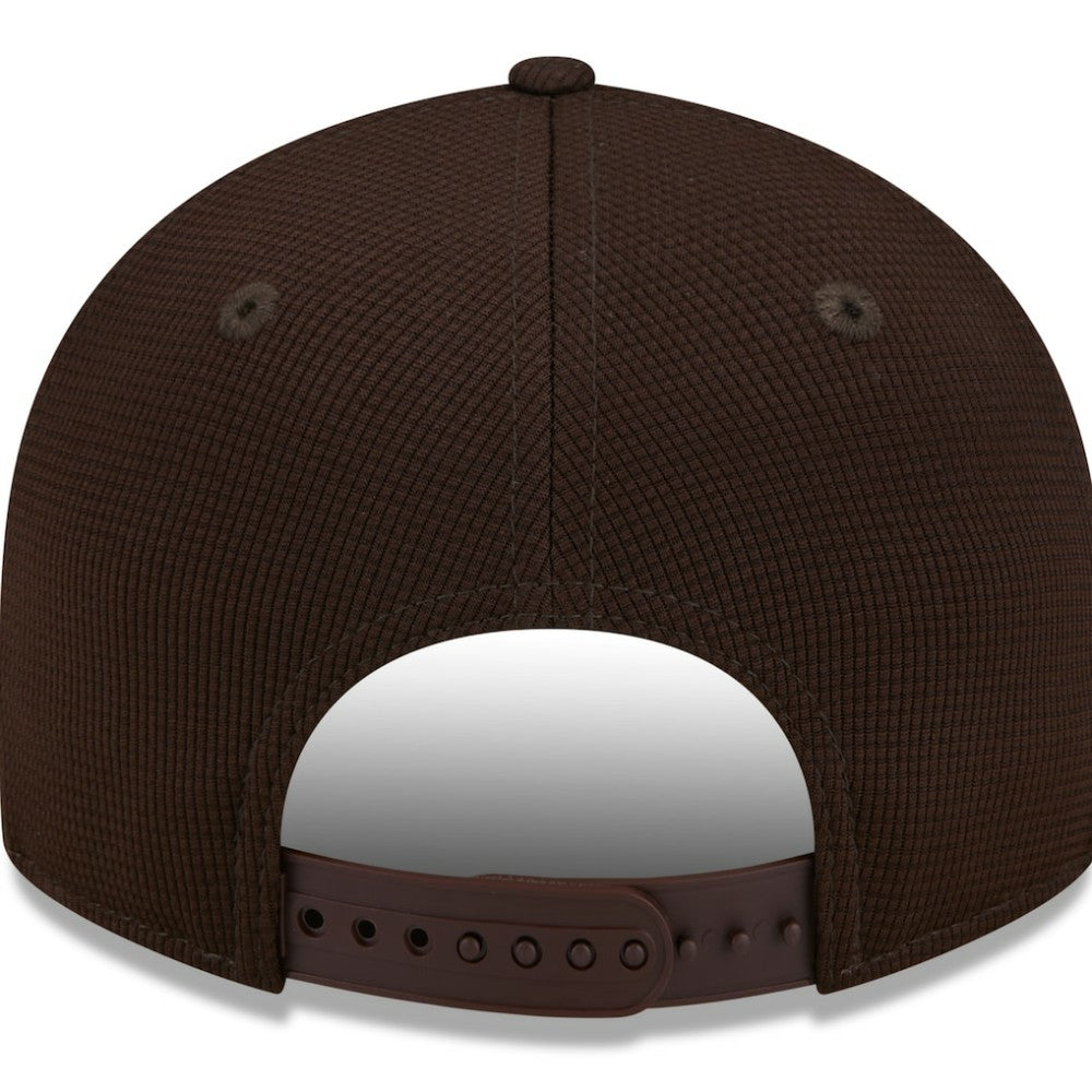 San Diego Padres 2025 Batting Practice Low Profile 9FIFTY Snapback Hat Brown