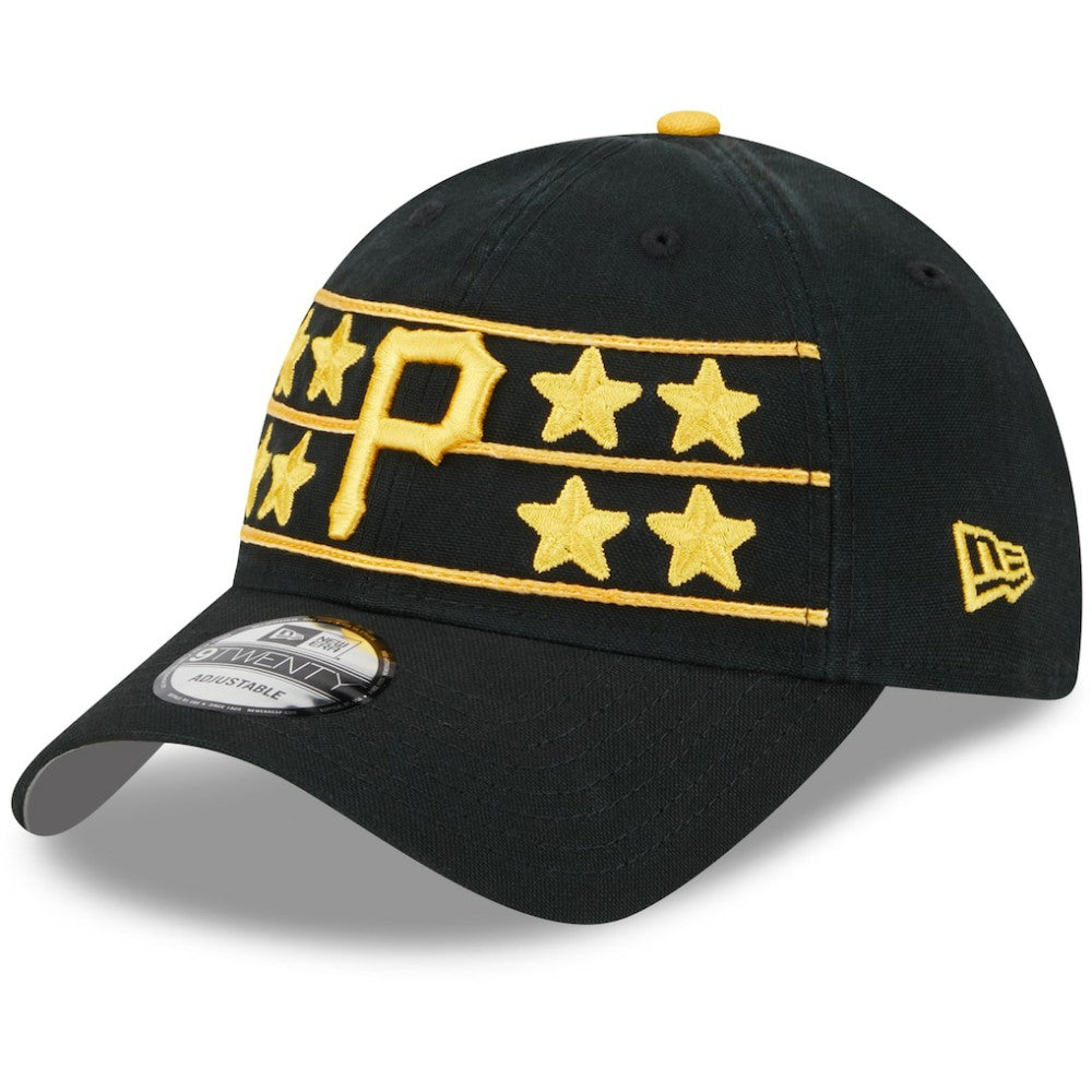 Pittsburgh Pirates Youth 2025 Batting Practice 9TWENTY Adjustable Hat Black