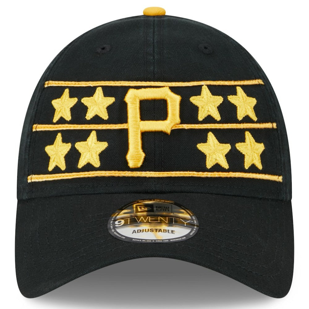 Pittsburgh Pirates Youth 2025 Batting Practice 9TWENTY Adjustable Hat Black