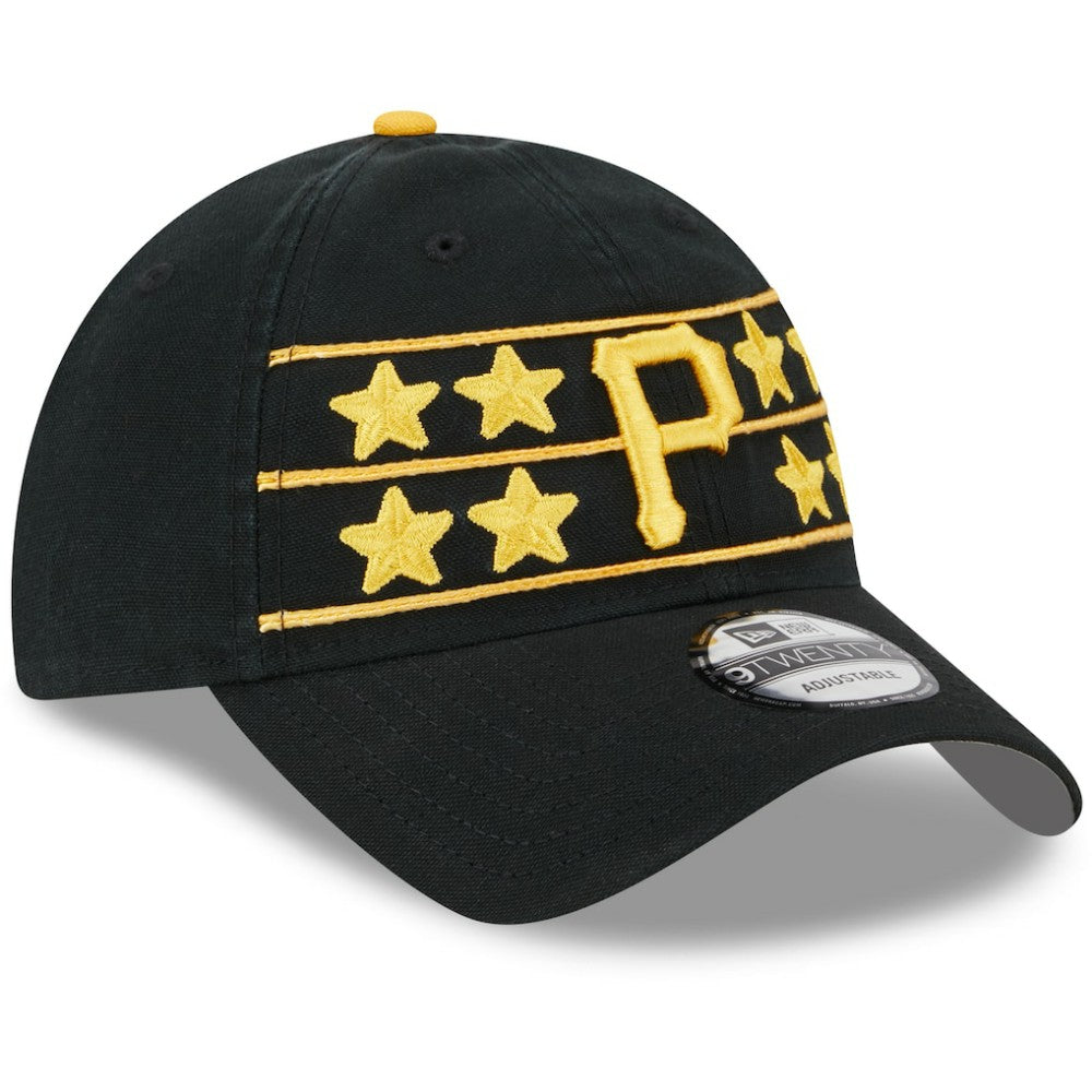 Pittsburgh Pirates Youth 2025 Batting Practice 9TWENTY Adjustable Hat Black