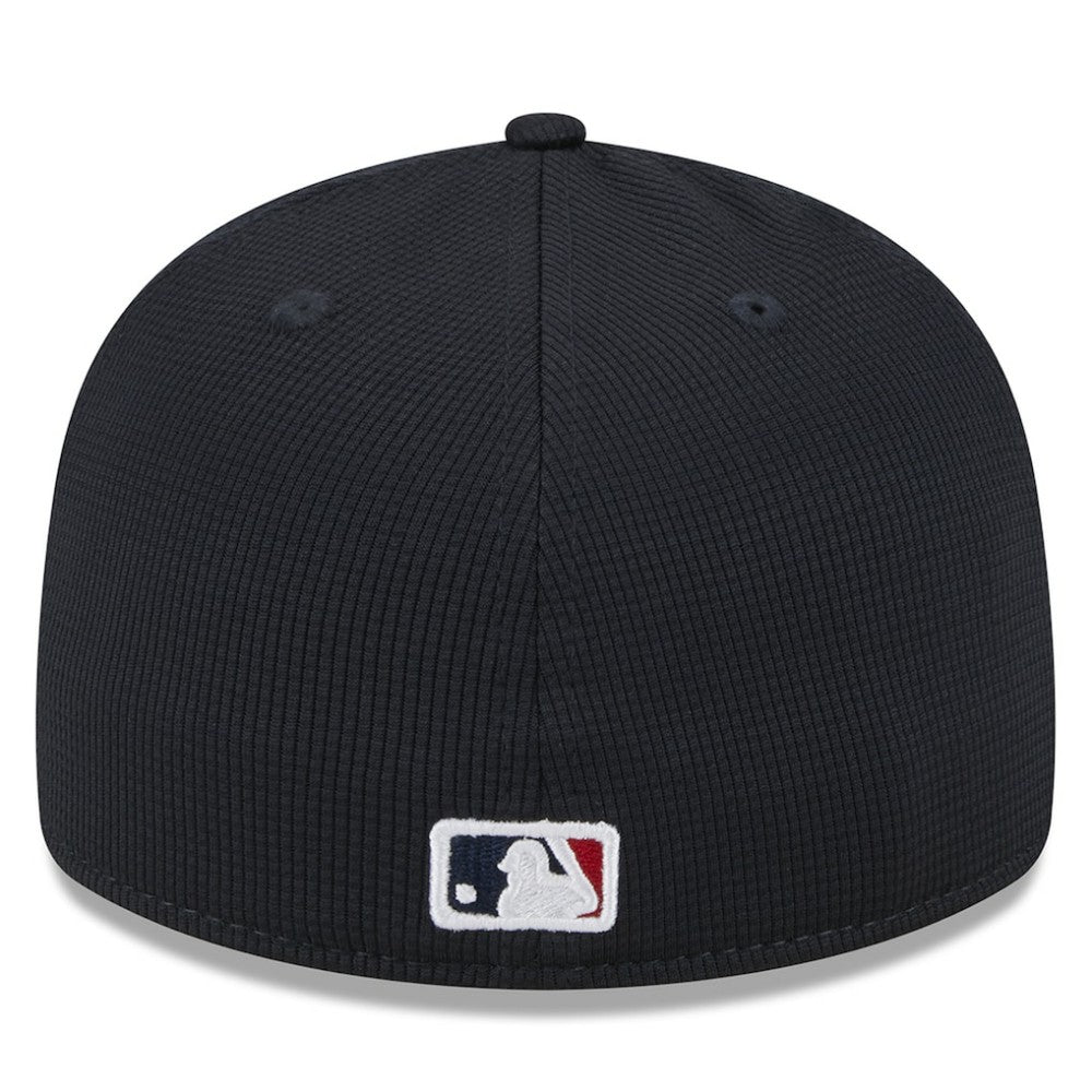 Atlanta Braves 2025 Batting Practice Low Profile 59FIFTY Fitted Hat White