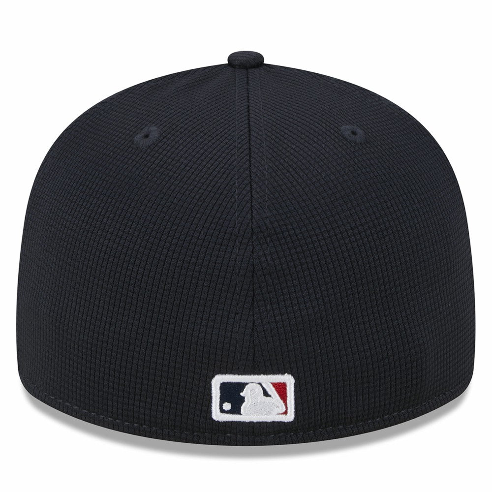 Cleveland Guardians 2025 Batting Practice Low Profile 59FIFTY Fitted Hat White