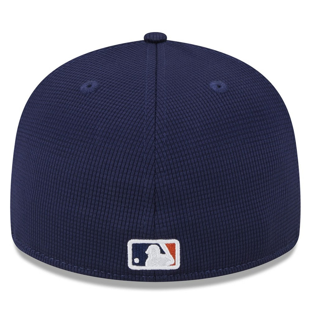 Houston Astros 2025 Batting Practice Low Profile 59FIFTY Fitted Hat Orange