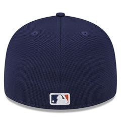 Houston Astros 2025 Batting Practice Low Profile 59FIFTY Fitted Hat Orange
