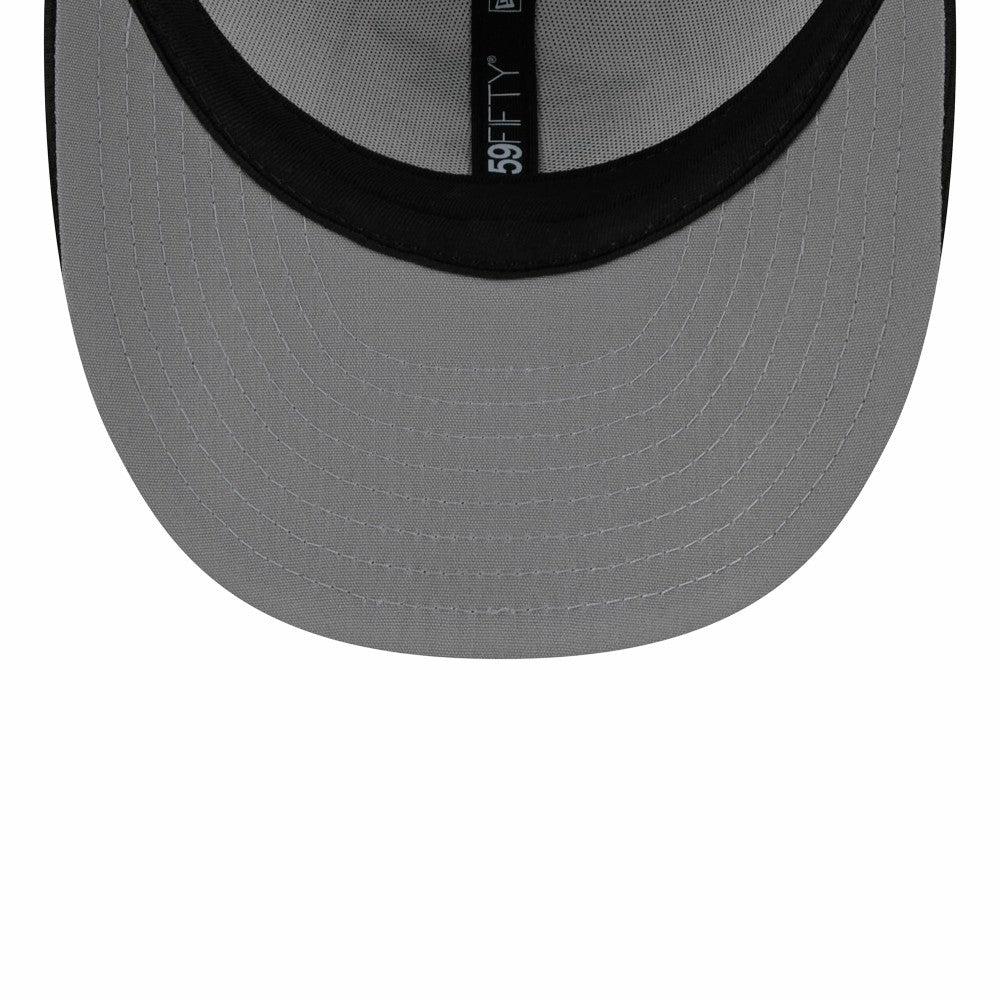 Miami Marlins 2025 Batting Practice Low Profile 59FIFTY Fitted Hat White