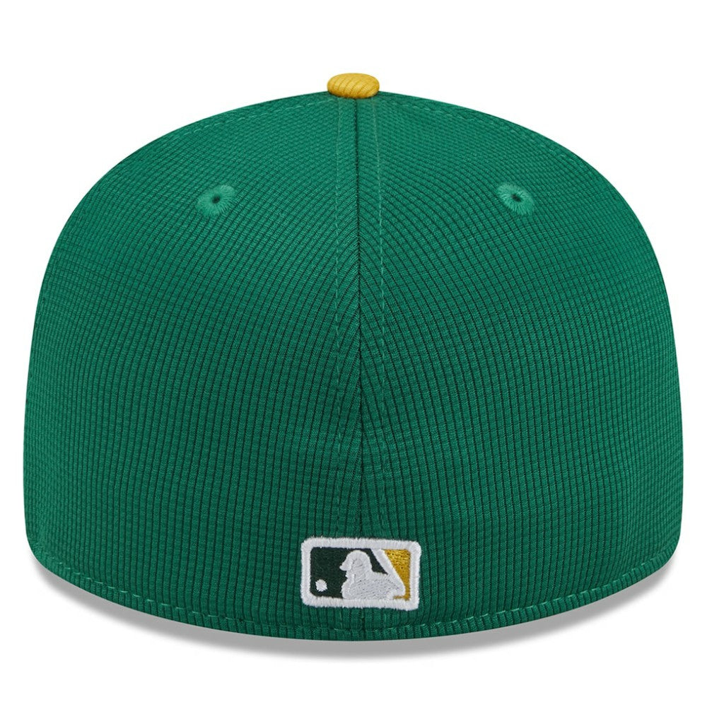 Athletics 2025 Batting Practice Low Profile 59FIFTY Fitted Hat Kelly Green