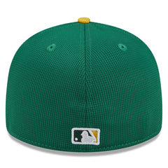 Athletics 2025 Batting Practice Low Profile 59FIFTY Fitted Hat Kelly Green