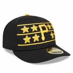 Pittsburgh Pirates 2025 Batting Practice Low Profile 59FIFTY Fitted Hat Black