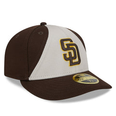 San Diego Padres 2025 Batting Practice Low Profile 59FIFTY Fitted Hat Brown