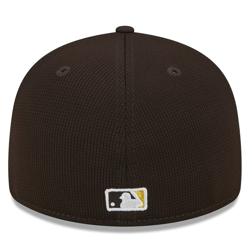 San Diego Padres 2025 Batting Practice Low Profile 59FIFTY Fitted Hat Brown