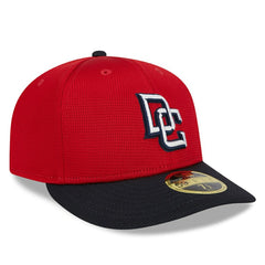 Washington Nationals 2025 Batting Practice Low Profile 59FIFTY Fitted Hat Red