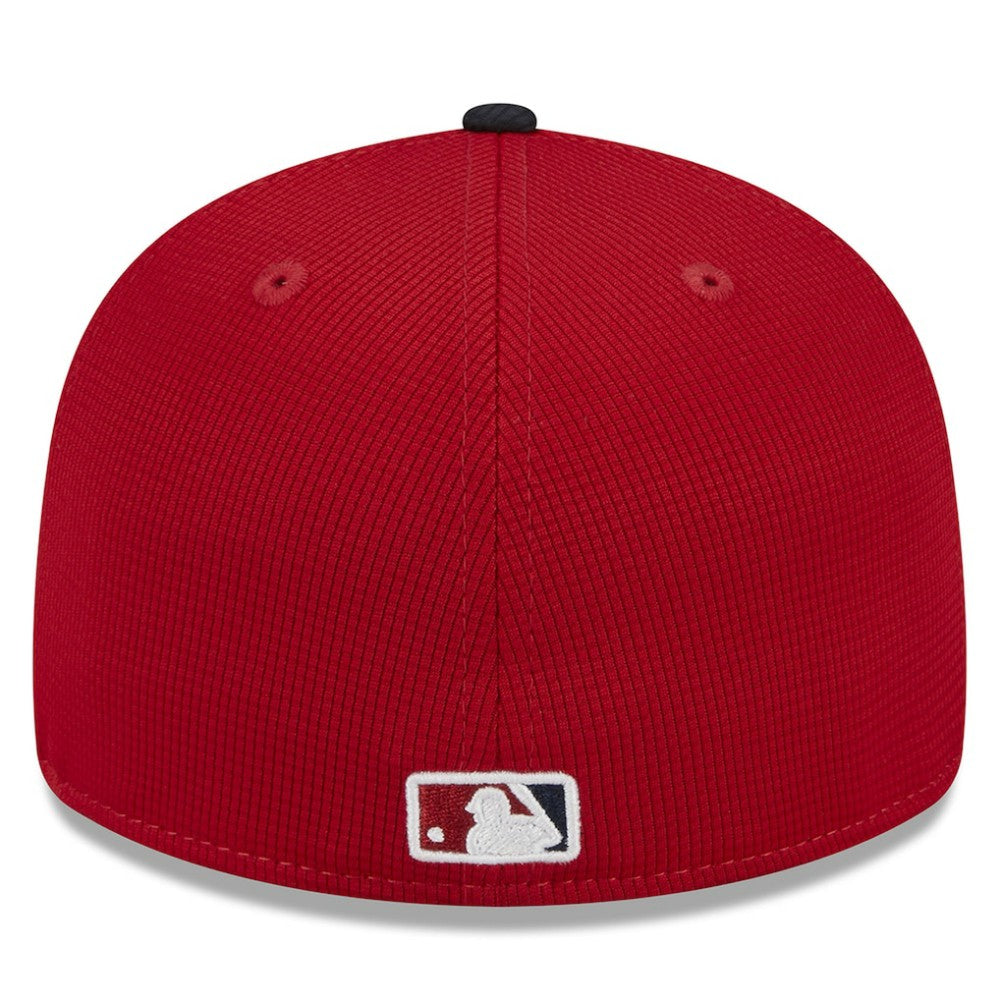 Washington Nationals 2025 Batting Practice Low Profile 59FIFTY Fitted Hat Red