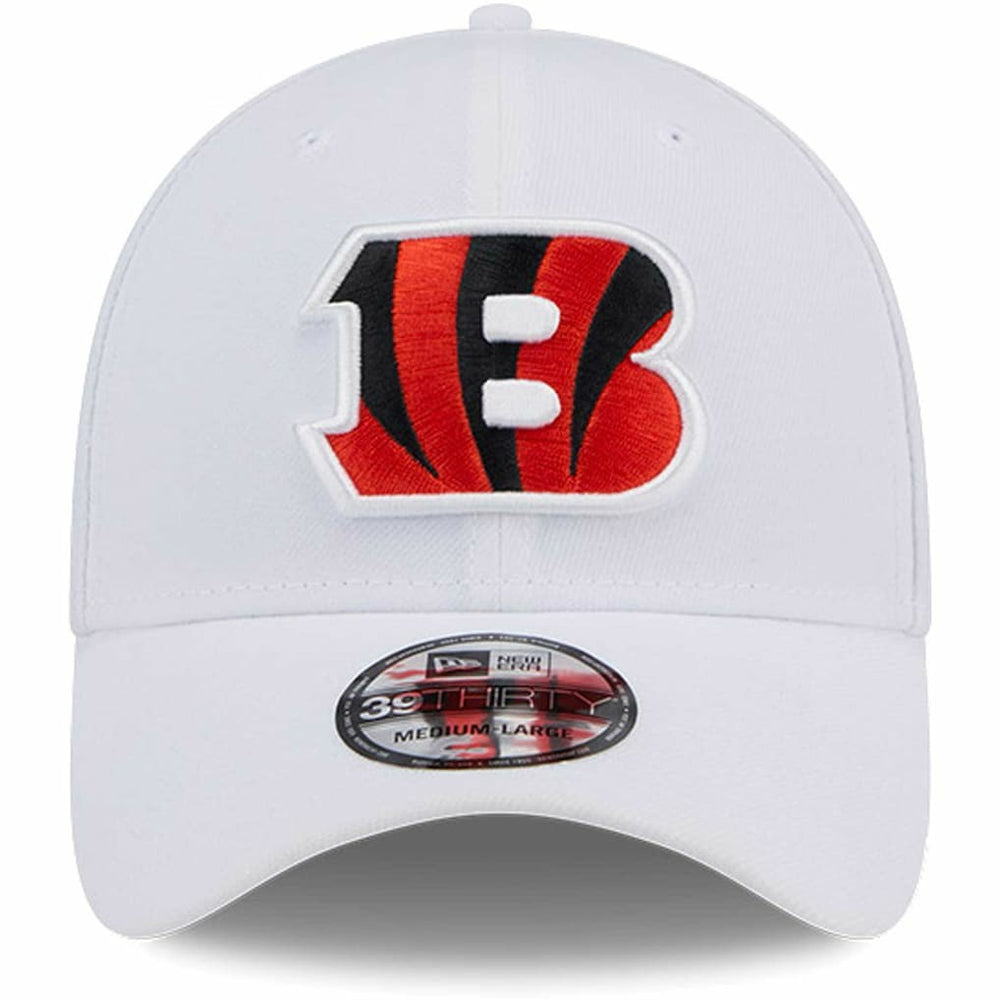 Cincinnati Bengals New Era Main 39THIRTY Flex Hat - White sale