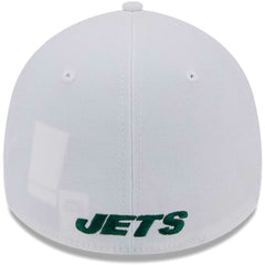 New York Jets New Era Main 39THIRTY Flex Hat - White on sale
