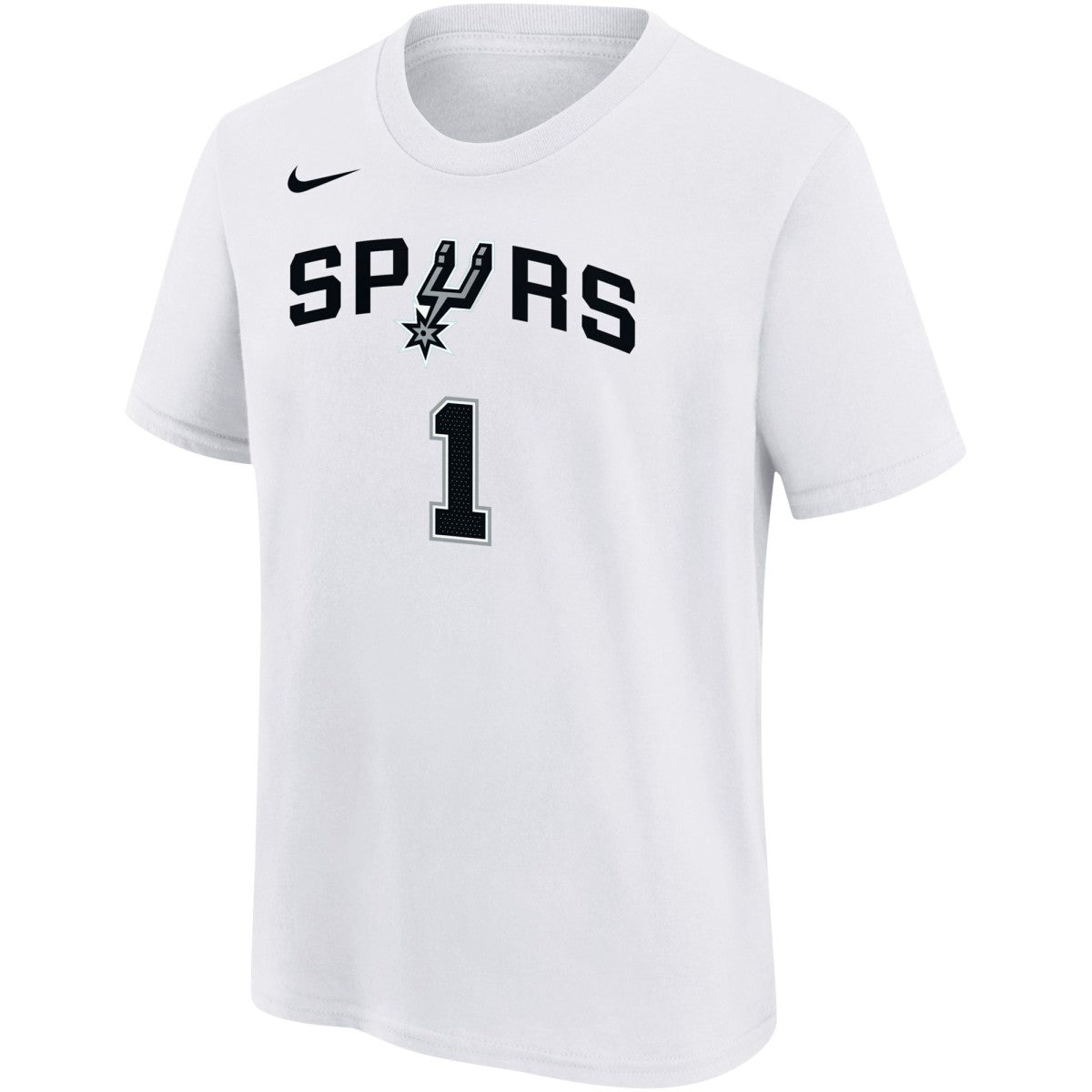 Victor Wembanyama San Antonio Spurs Youth Name & Number Association T-Shirt - White shop
