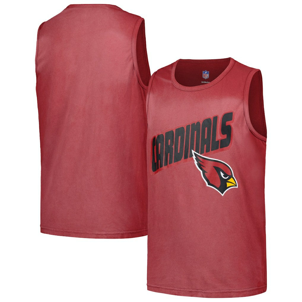 Arizona Cardinals Youth Sun-Bleached Ride the Tide Tank Top - Cardinal outlet