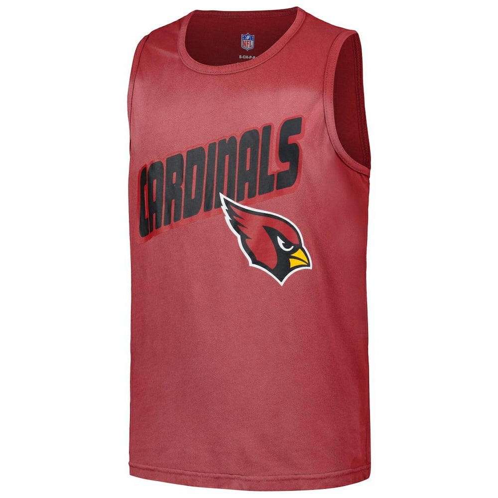 Arizona Cardinals Youth Sun-Bleached Ride the Tide Tank Top - Cardinal outlet