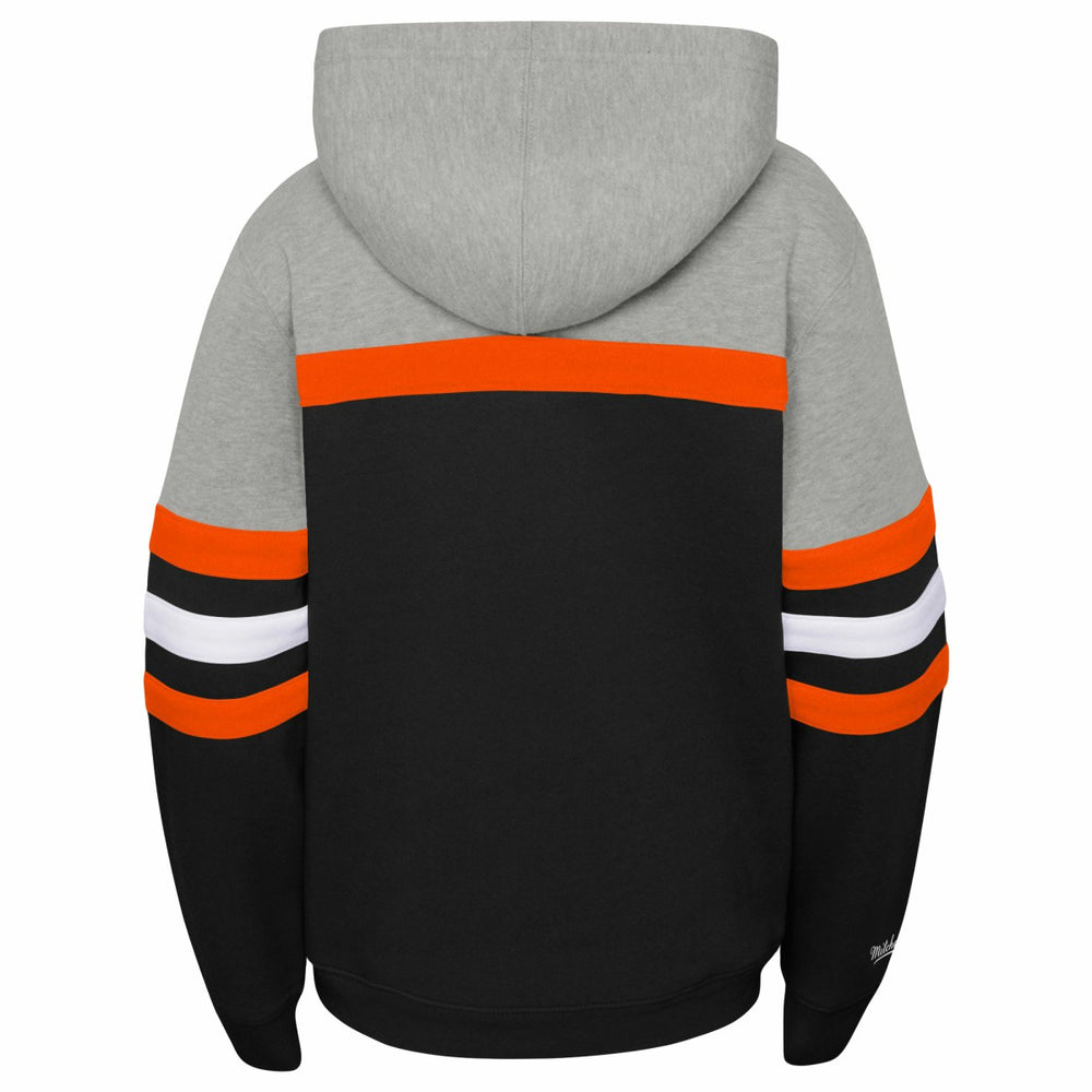 Phoenix Suns Youth Hardwood Classics Head Coach Pullover Hoodie - Black/Heather Gray outlet