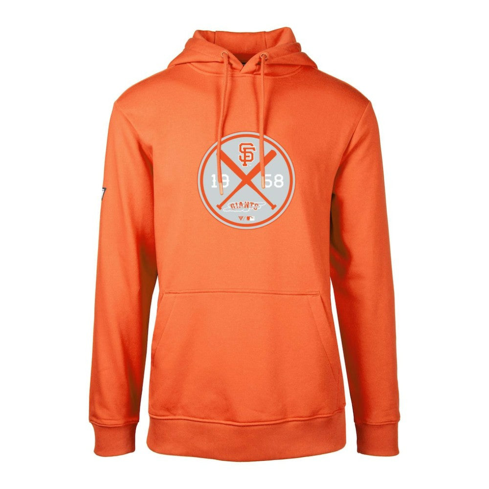 San Francisco Giants Levelwear City Connect Podium Strike Pullover Hoodie Orange