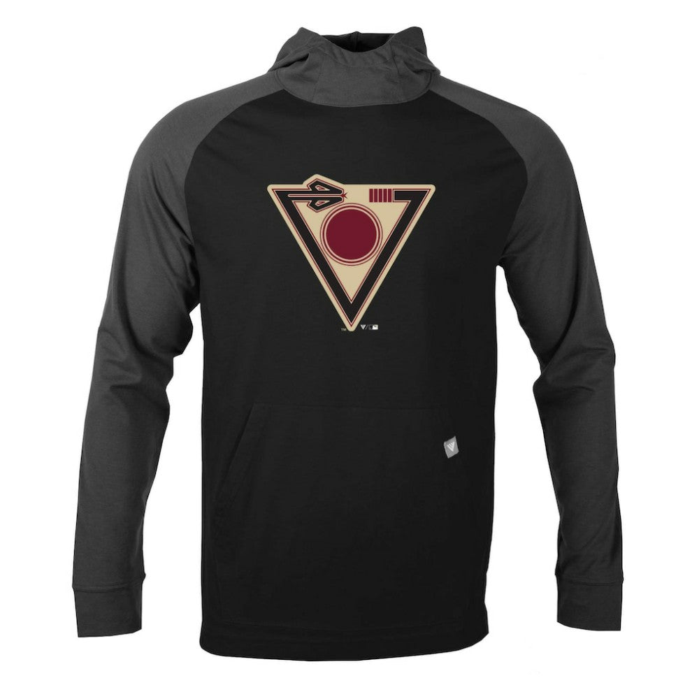 Arizona Diamondbacks Levelwear City Connect Uproar Core Logo Pullover Hoodie Black