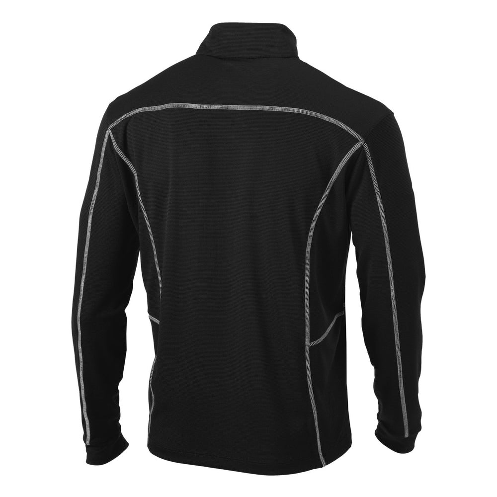 Utah Jazz Omni-Wick Shotgun Quarter-Zip Pullover Top - Black shop