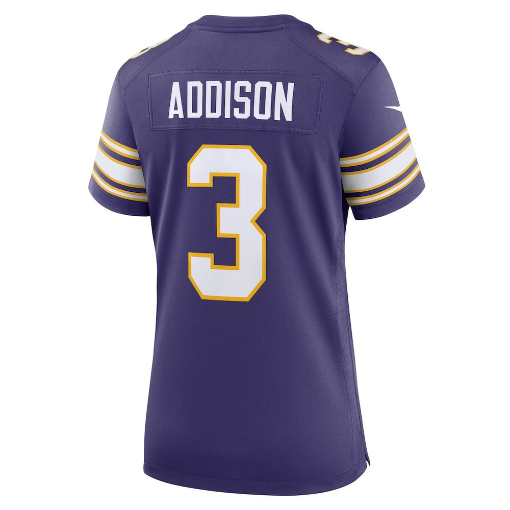 Jordan Addison Minnesota Vikings Women's Alternate Game Jersey - Purple for sale