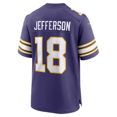 Justin Jefferson Minnesota Vikings Classic Player Game Jersey - Purple outlet
