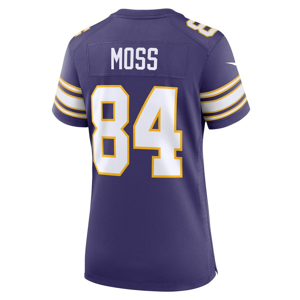 Randy Moss Minnesota Vikings Women's Classic Retired Player Game Jersey - Purple sale