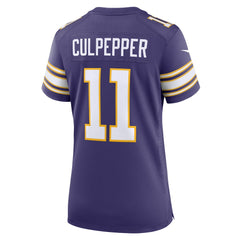Daunte Culpepper Minnesota Vikings Women's Classic Retired Player Game Jersey - Purple online