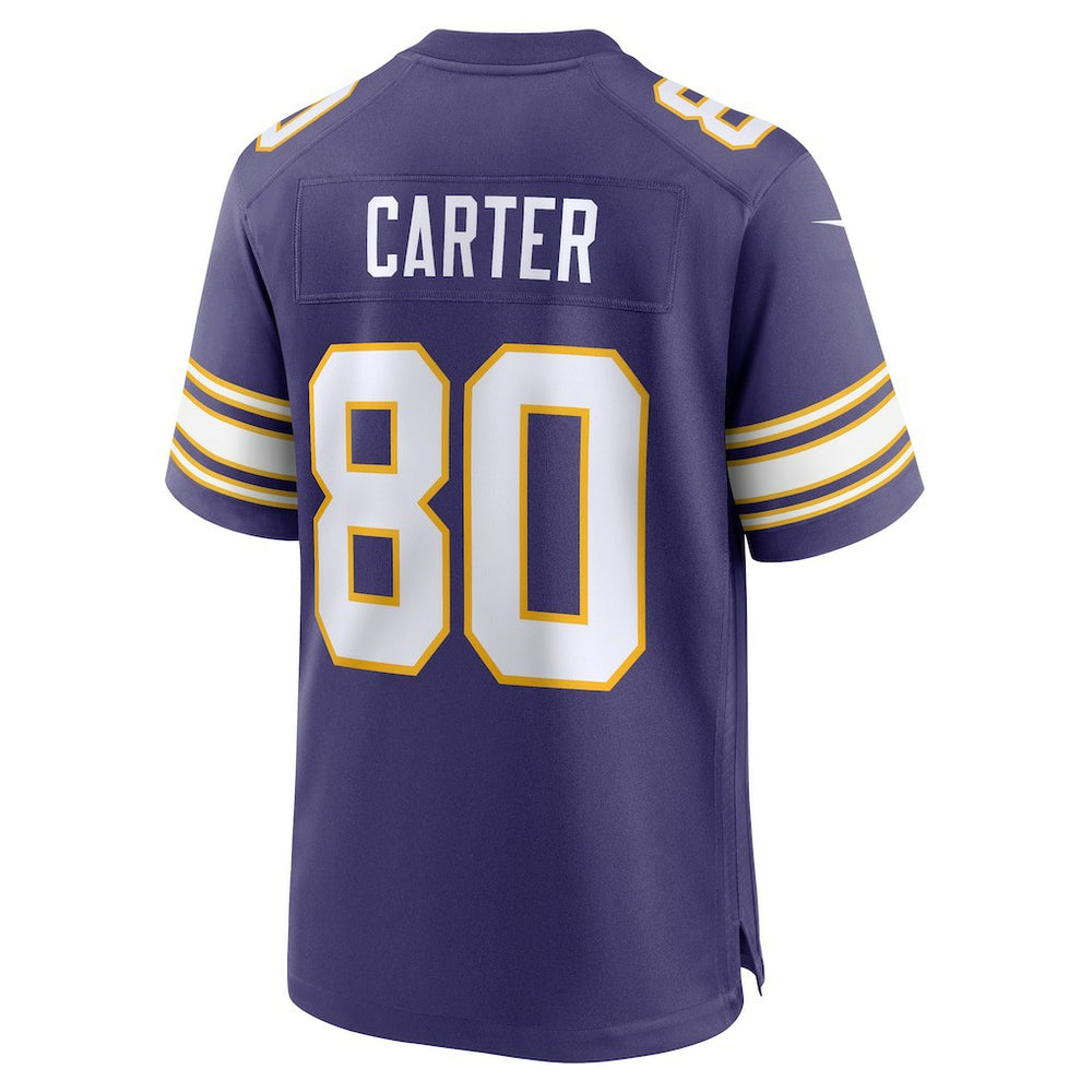 Cris Carter Minnesota Vikings Retired Player Alternate Game Jersey - Purple sale
