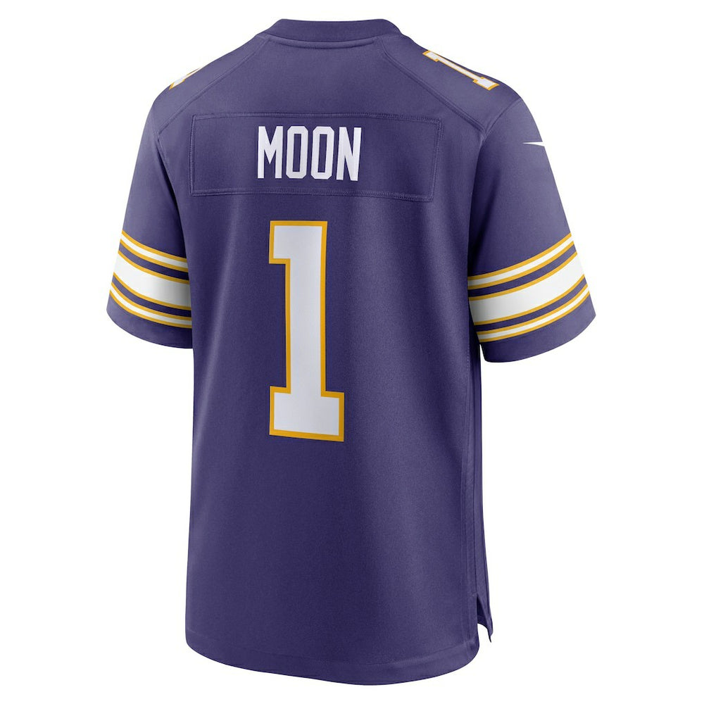Warren Moon Minnesota Vikings Retired Player Alternate Game Jersey - Purple on sale
