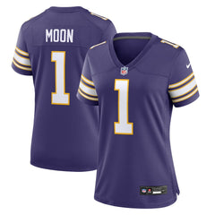 Warren Moon Minnesota Vikings Women's Classic Retired Player Game Jersey - Purple online