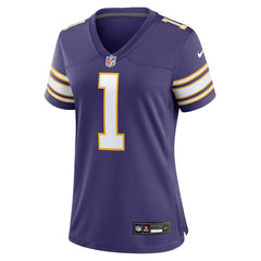 Warren Moon Minnesota Vikings Women's Classic Retired Player Game Jersey - Purple online