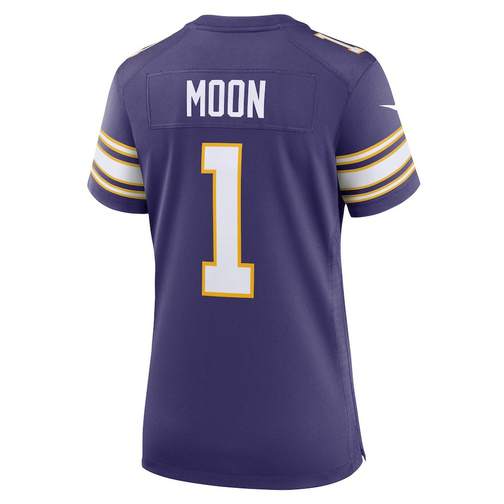 Warren Moon Minnesota Vikings Women's Classic Retired Player Game Jersey - Purple online