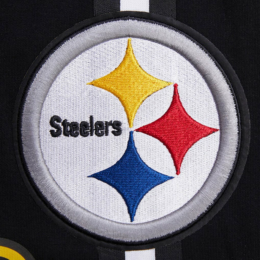 Pittsburgh Steelers Pro Standard Classic Chenille Shorts - Black sale