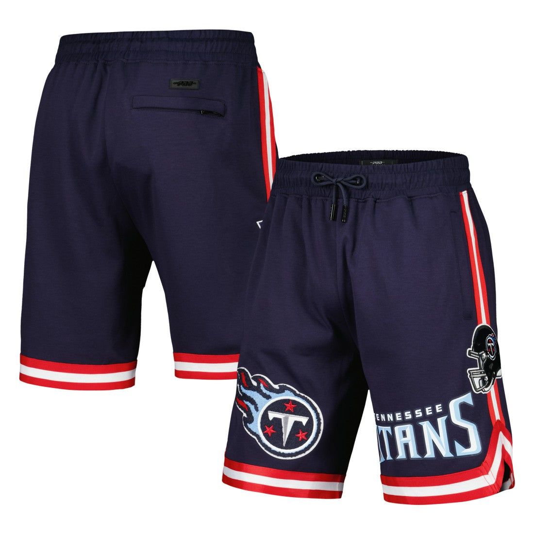 Tennessee Titans Pro Standard Classic Chenille Shorts - Navy sale