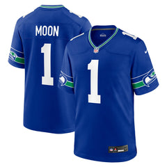 Warren Moon Seattle Seahawks Retired Player Alternate Game Jersey - Royal on sale