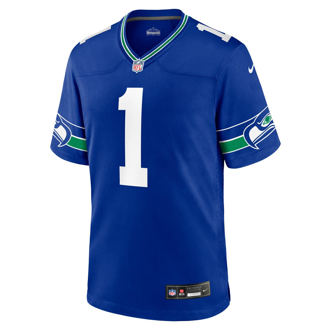 Warren Moon Seattle Seahawks Retired Player Alternate Game Jersey - Royal on sale