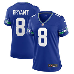 Coby Bryant Seattle Seahawks Women's Throwback Player Game Jersey - Royal for sale