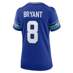 Coby Bryant Seattle Seahawks Women's Throwback Player Game Jersey - Royal for sale
