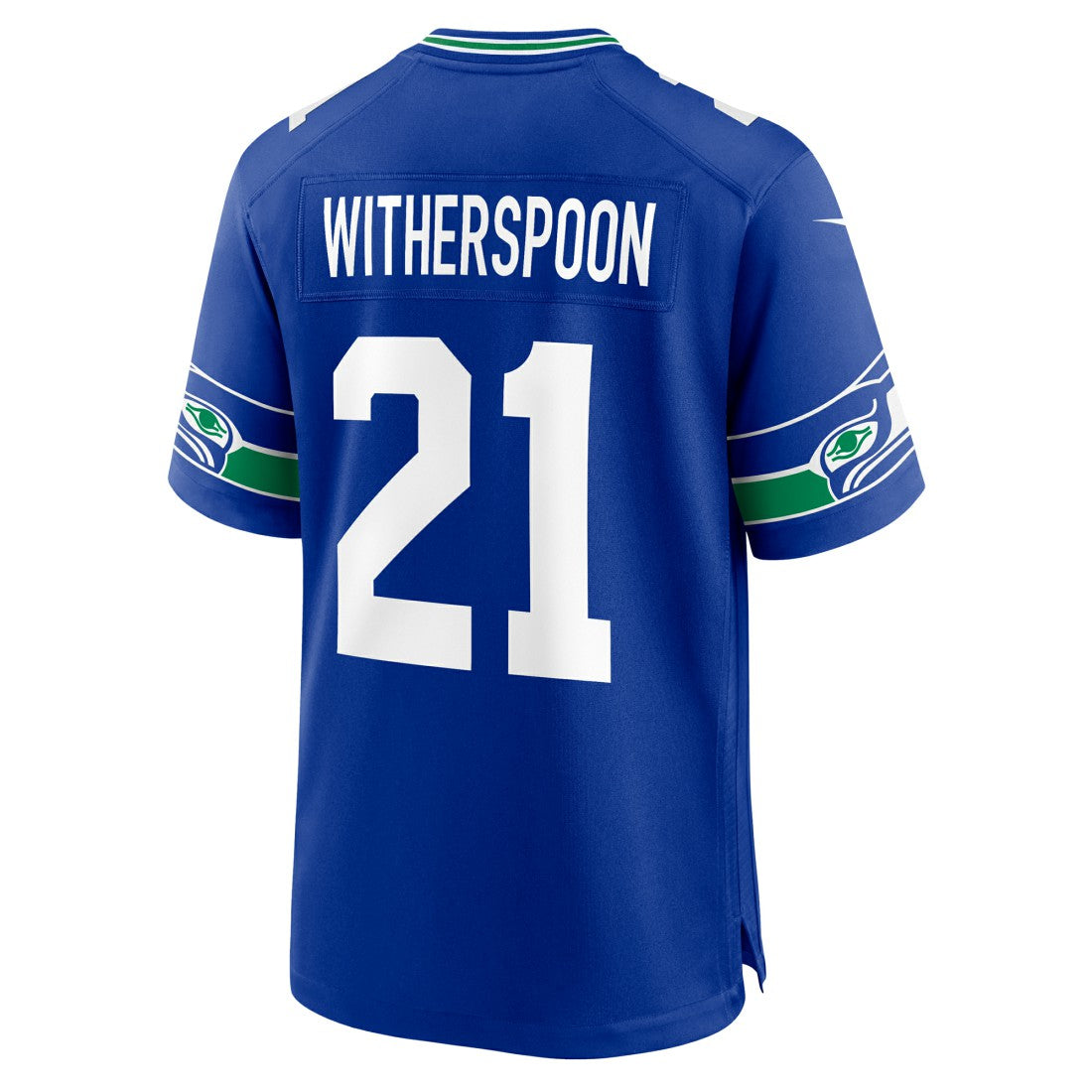 Devon Witherspoon Seattle Seahawks Throwback Player Game Jersey - Royal cheap