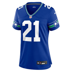 Devon Witherspoon Seattle Seahawks Women's Throwback Player Game Jersey - Royal discount