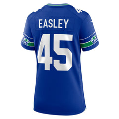 Kenny Easley Seattle Seahawks Women's Throwback Retired Player Game Jersey - Royal cheap
