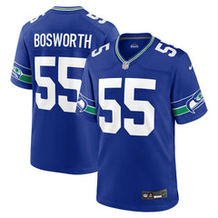 Brian Bosworth Seattle Seahawks Retired Player Alternate Game Jersey - Royal outlet