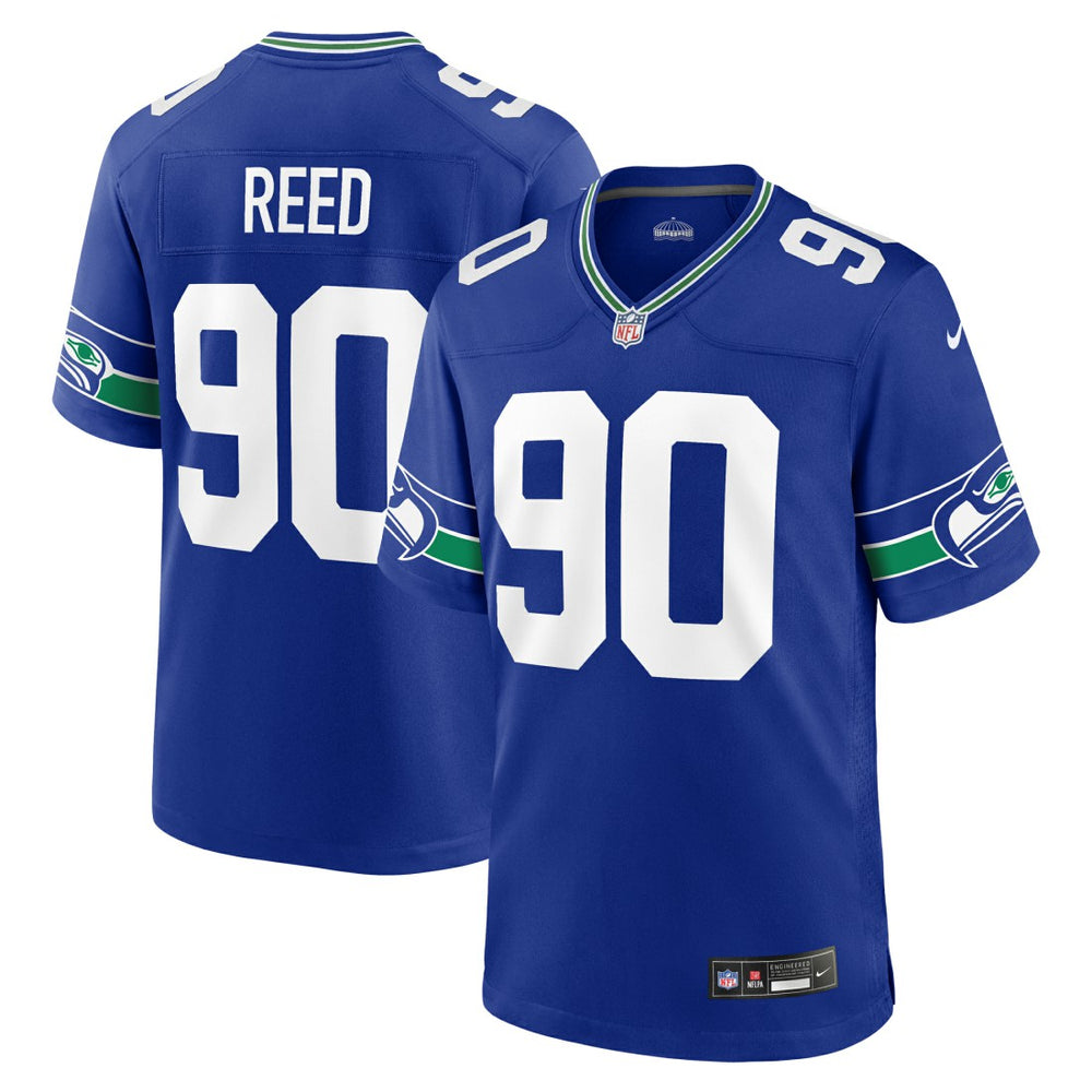 Jarran Reed Seattle Seahawks Alternate Game Jersey - Royal online