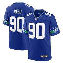 Jarran Reed Seattle Seahawks Alternate Game Jersey - Royal online